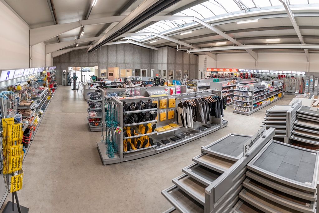 Bau-Shop von hinten